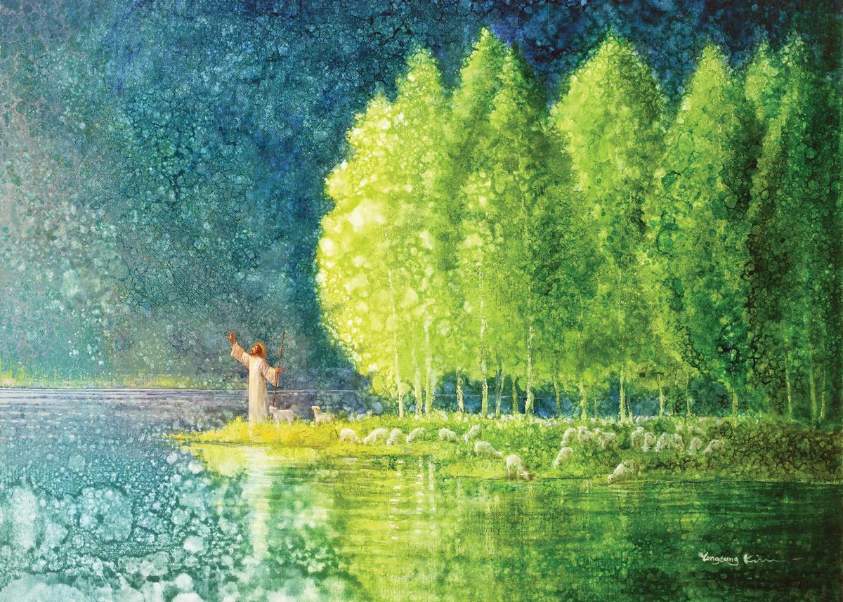 Beside Still Waters - Premium Home Decor & Wall Art for Living Room, Bedroom, Office | Perfect for Relaxation & Meditation Spaces