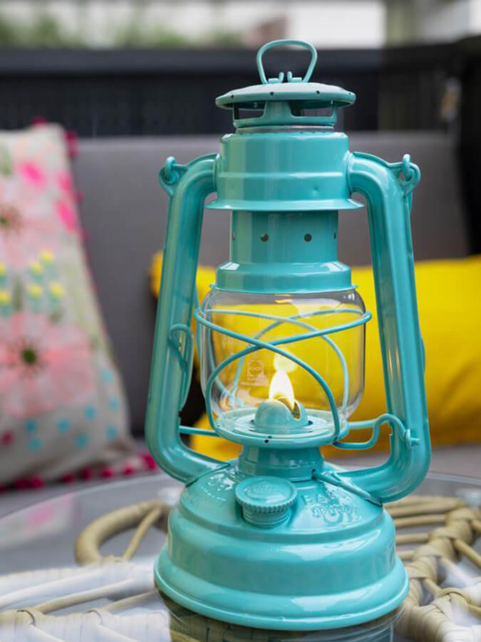 Feuerhand Baby Special 276 Hurricane Lantern - Vintage Outdoor Camping Light for Emergency, Garden, Patio & Power Outages