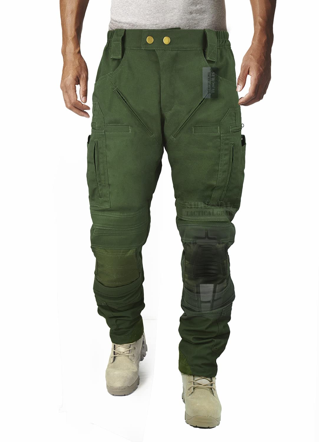 Tactical Pants for Men - Airsoft & Survival Gear with Knee Protection & Airflow System | Perfect for Outdoor Adventures, Airsoft Battles & Tactical Training