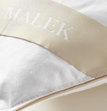 Premium King Size Luxury Down Pillow - 90% White Duck Down & 10% Duck Feathers with 100% Cotton Sateen Cover - Ultra Soft Firm Support Pillow for Side, Back & Stomach Sleepers - Perfect for Hotels, Master Bedrooms & Luxury Home Decor