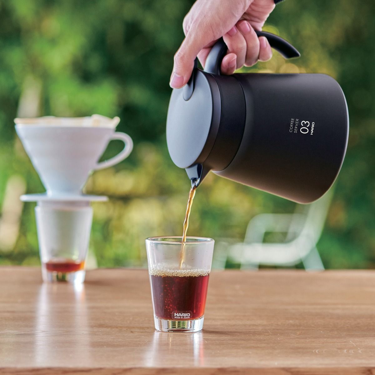 Hario V60 Ceramic Coffee Dripper 02 - Premium Pour Over Coffee Maker for Specialty Brewing | Perfect for Home, Office & Specialty Coffee Shops