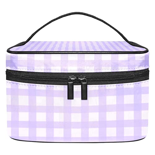 Lilac Plaid Pattern