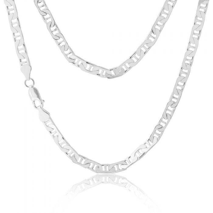 45cm Sterling Silver 150 Gauge Anchor Chain Necklace for Men - Durable & Stylish Jewelry for Everyday Wear, Gifts & Special Occasions
