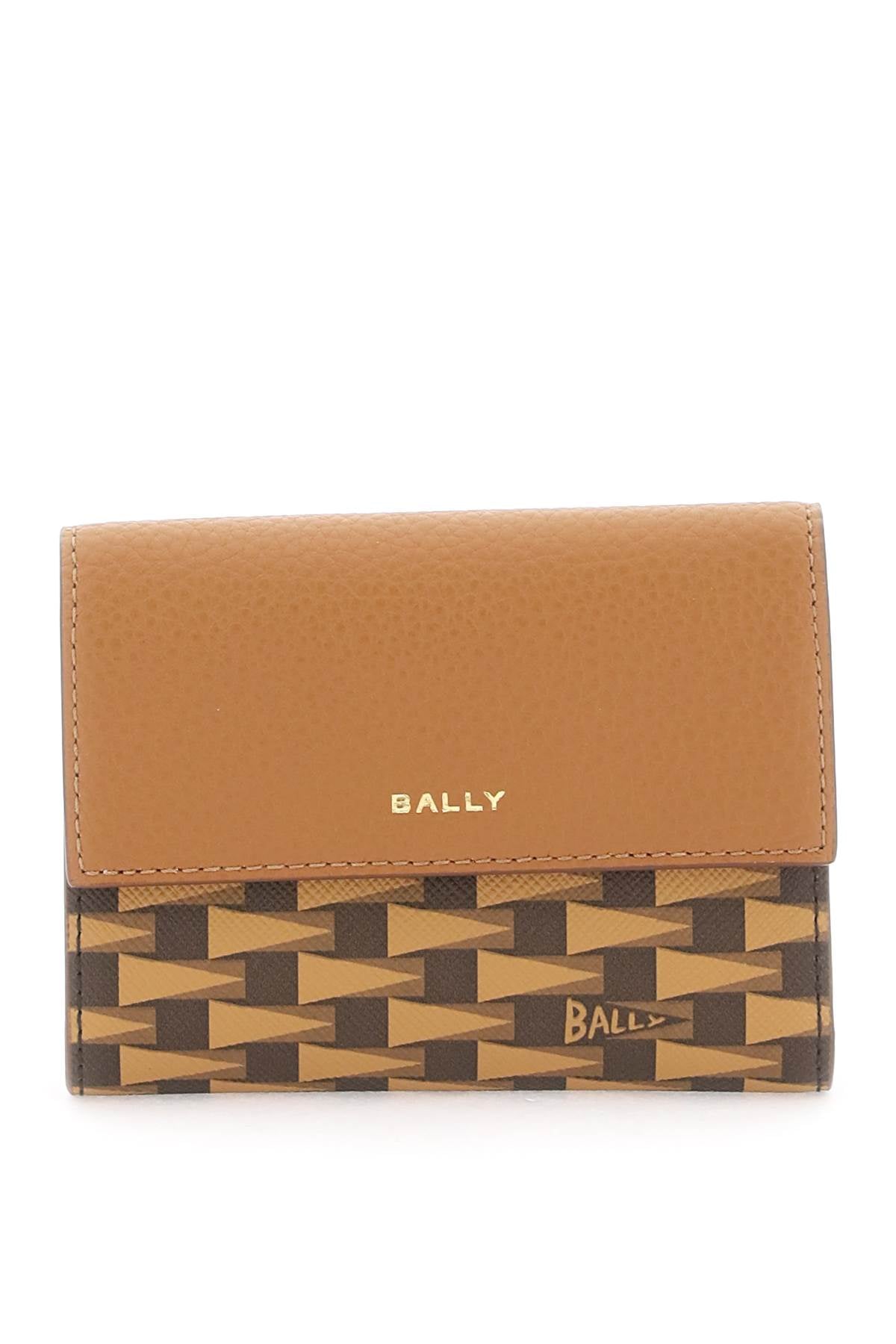 Bally Pennant Wallet for Men - Genuine Leather Slim Bifold Credit Card Holder - Perfect for Everyday Use, Travel, and Business