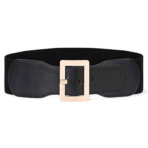 B-black With Golden Buckle