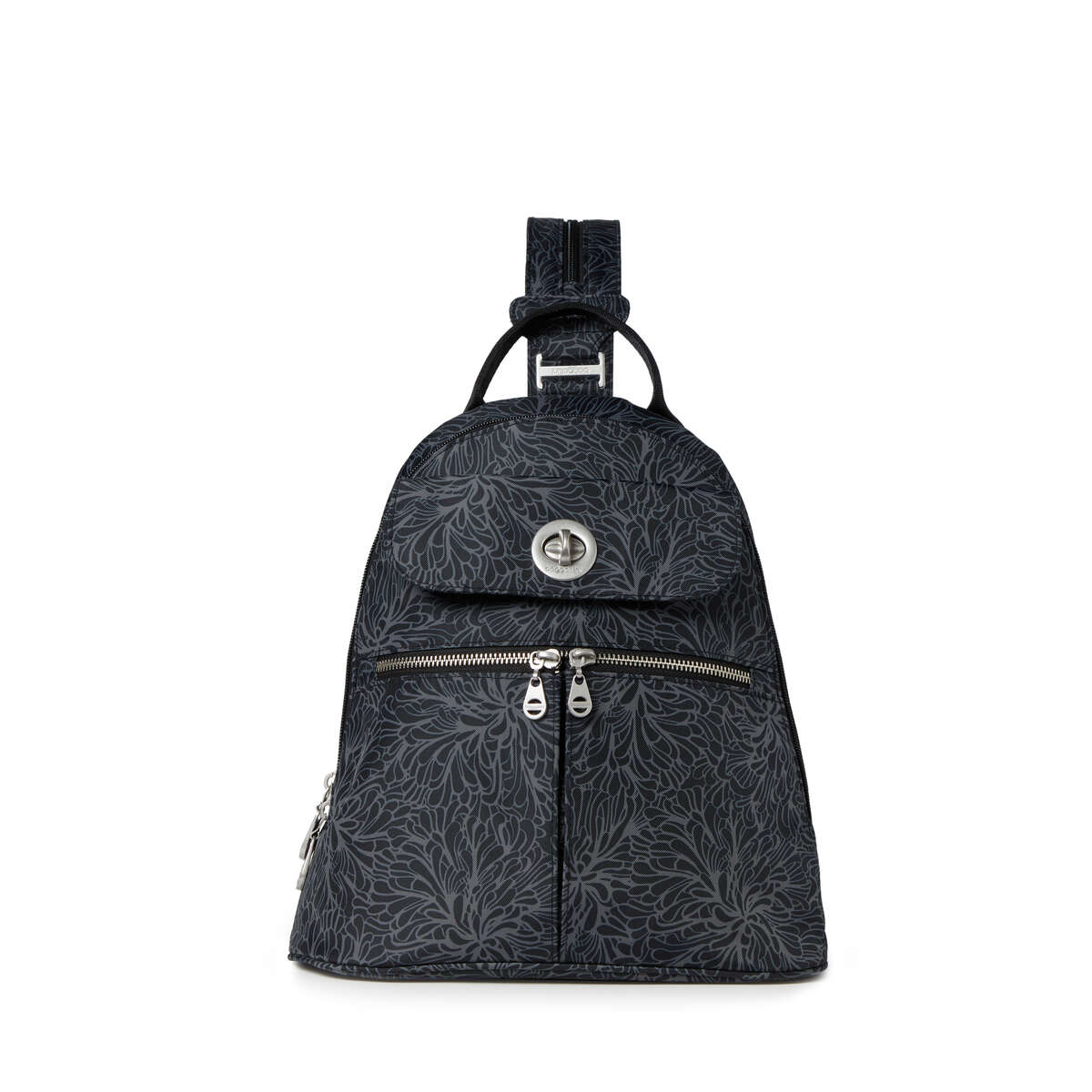 Baggallini Naples Convertible Backpack - Stylish & Versatile Travel Bag for Women, Crossbody to Backpack Conversion - Perfect for Commuting, Work, Travel & Everyday Use