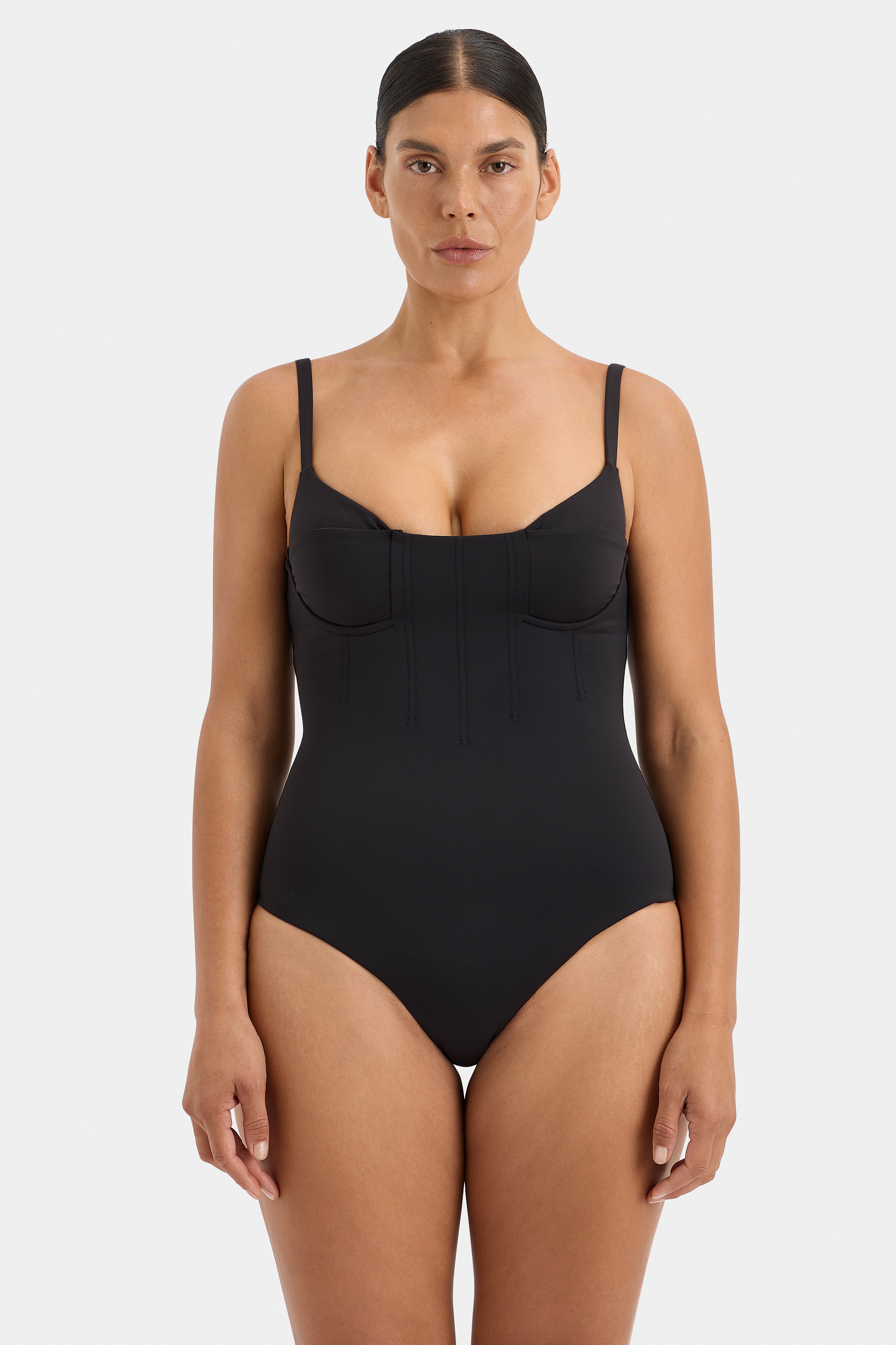 Robbie Balconette One Piece Swimsuit - Sexy Push Up Bikini for Women, Perfect for Beach, Pool, and Summer Vacations