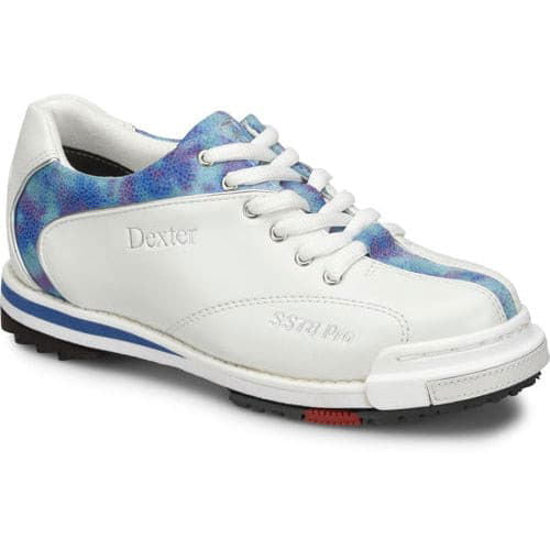 Dexter Women's SST 8 Pro Blue Tie Dye Bowling Shoes - Professional Performance for League Play & Tournament Bowling