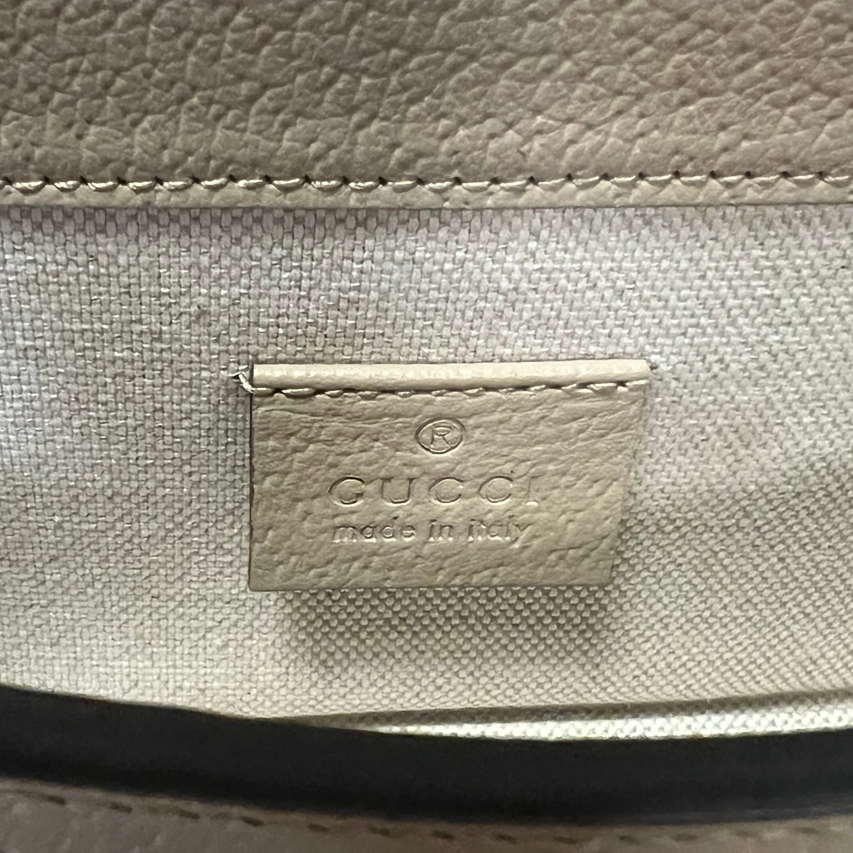 GUCCI Horsebit 1955 Mini Bag in Beige | Luxury Leather Crossbody Purse for Women | Perfect for Date Night & Evening Events