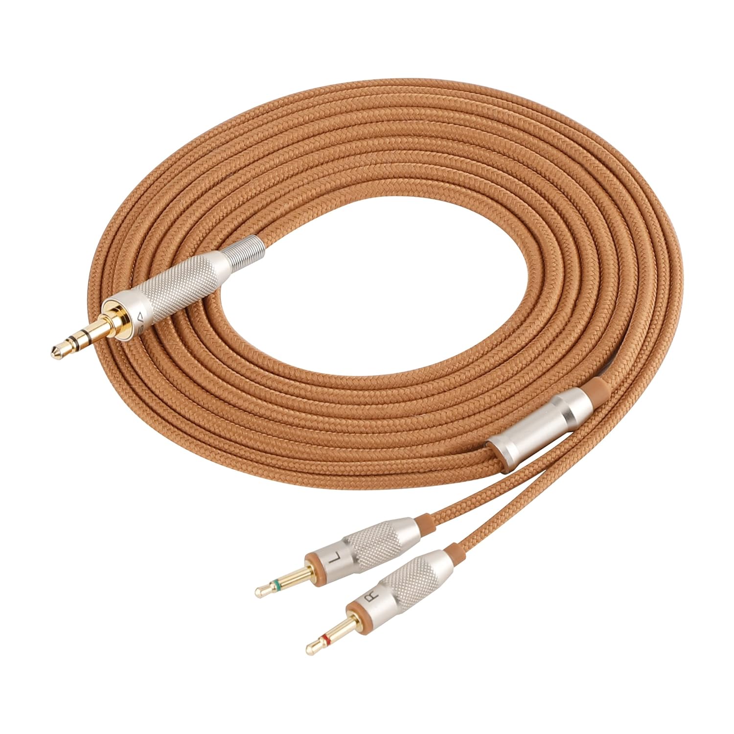 Sivga Replacement Dual 2.5mm to 3.5mm Headphone Cable - High-Quality Audio Upgrade for Sivga Headphones - Perfect for Home Studio, Gaming & Music Listening