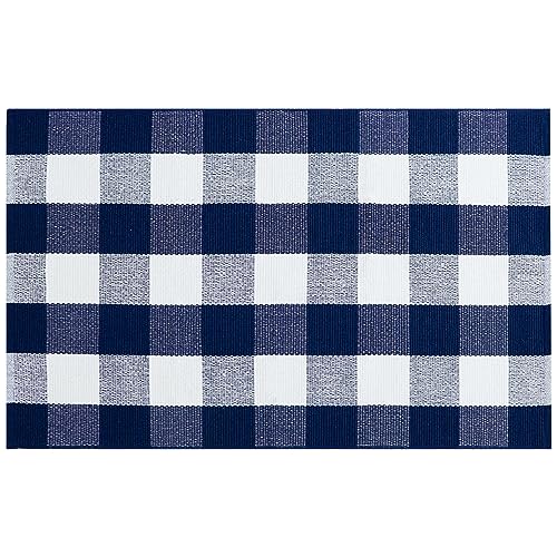 Navy and White
