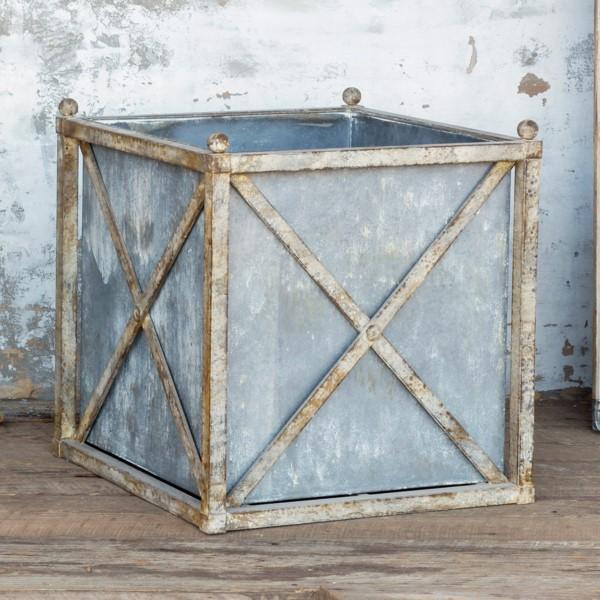 Premium Metal Raised Garden Planter Box - Durable Outdoor Flower Pot for Patio, Balcony & Backyard Gardening - Ideal for Herbs, Vegetables & Flowers
