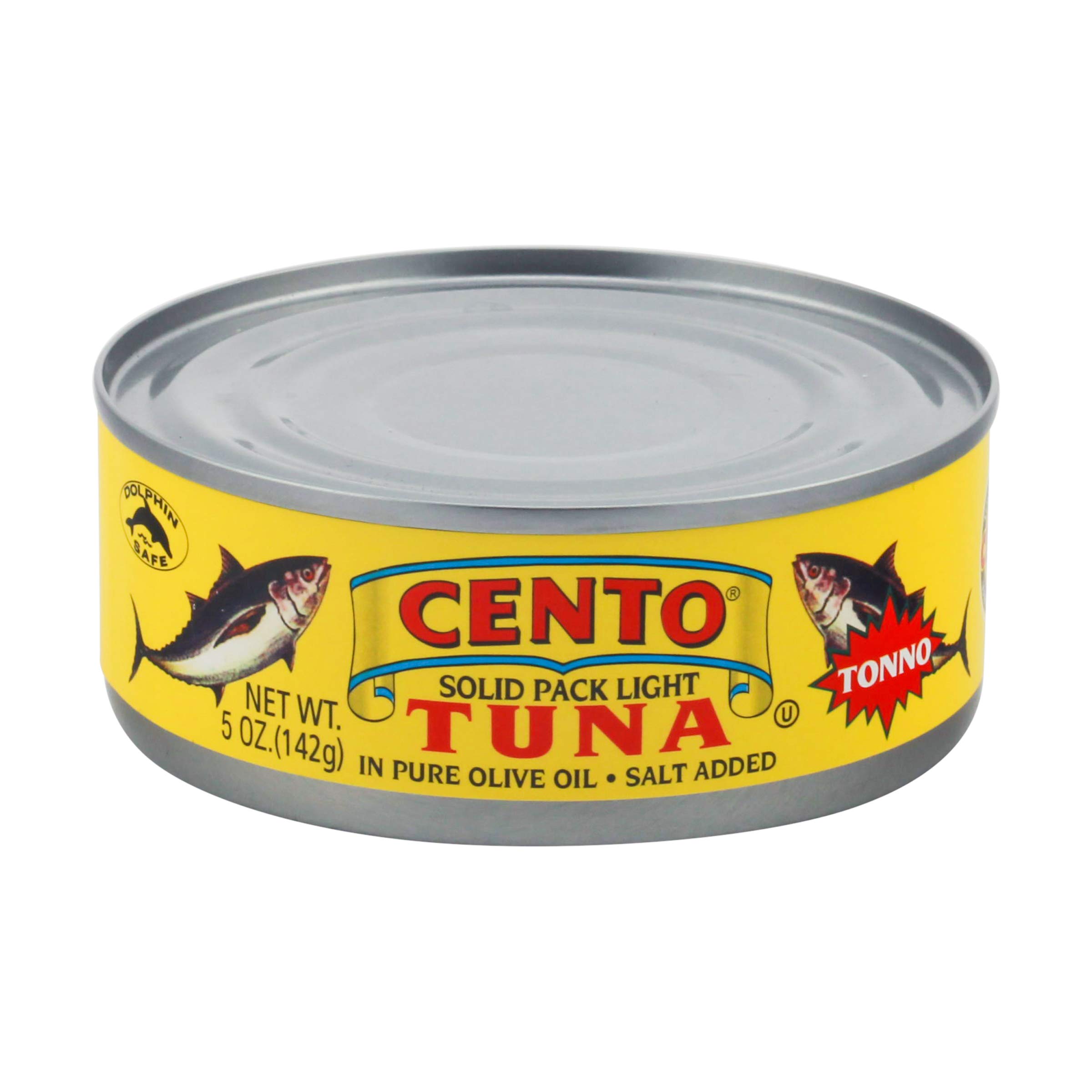 Cento Olive Oil Tuna, 5 oz (Pack of 12) - Premium Italian Canned Tuna in Olive Oil - High Protein, Keto & Paleo Friendly - Perfect for Salads, Sandwiches & Pasta Dishes