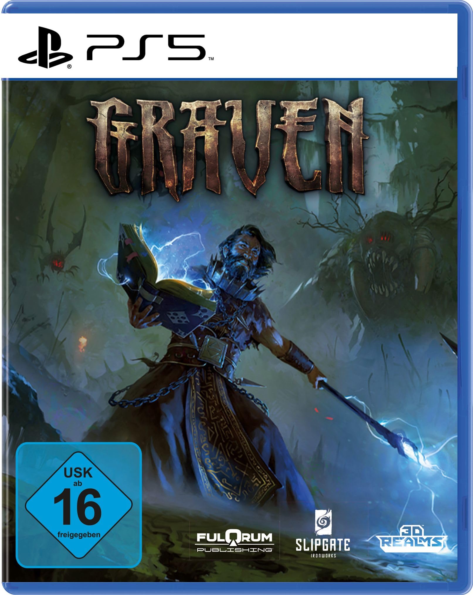Graven - Action-Adventure Game for PS5 | Explore Dark Fantasy Worlds & Solve Mysteries | Perfect for RPG & Horror Fans