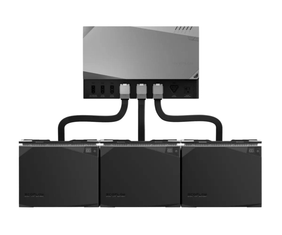 EcoFlow 5kWh LFP Solar Battery Pack - Portable Power Station for Home Backup, RV Camping & Off-Grid Living