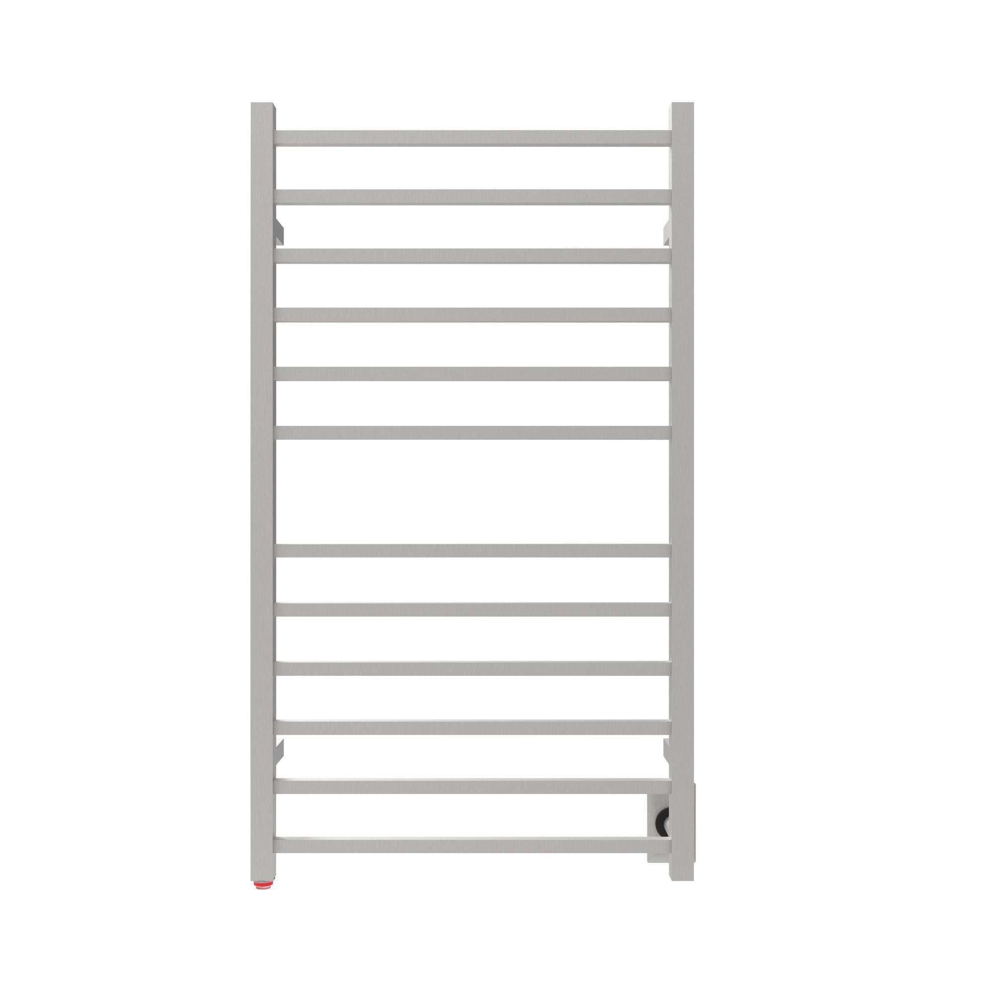 Amba Radiant Large Square Plug-in & Hardwired Bathroom Towel Warmer - 23.6