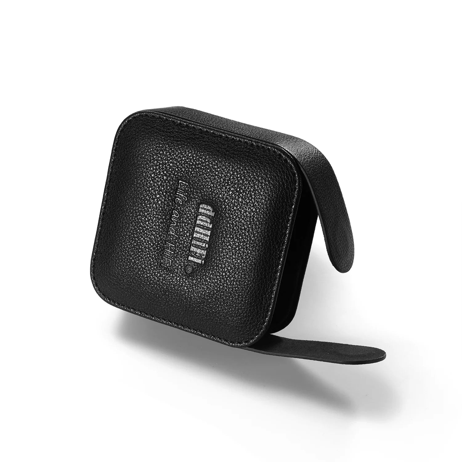 DD ddHiFi C90 Genuine Leather Storage Case for Headphones & Earphones - Premium Protective Pouch for Travel, Home & Office Use