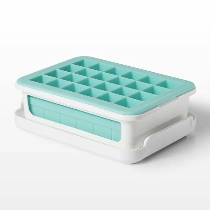 Premium Silicone Ice Cube Tray with Lid - Large 2 Inch Cocktail Ice Molds for Whiskey, Bourbon & Drinks - Perfect for Home Bars, Parties & Gift Giving