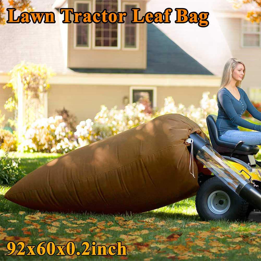 Large Capacity Reusable Garden Riding Mower Leaf Bag - Durable Tearproof Lawn Tractor Waste Bag for Grass Clippings & Yard Debris | Perfect for Fall Cleanup, Lawn Maintenance & Landscaping