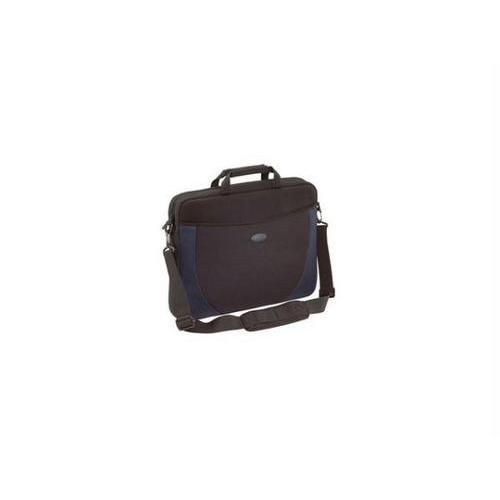Premium Neoprene Laptop Carrying Case with Adjustable Shoulder Strap - Blue & Black | Protective Sleeve for 13-15 Inch MacBook, Notebook, Chromebook | Ideal for Work, Travel & School