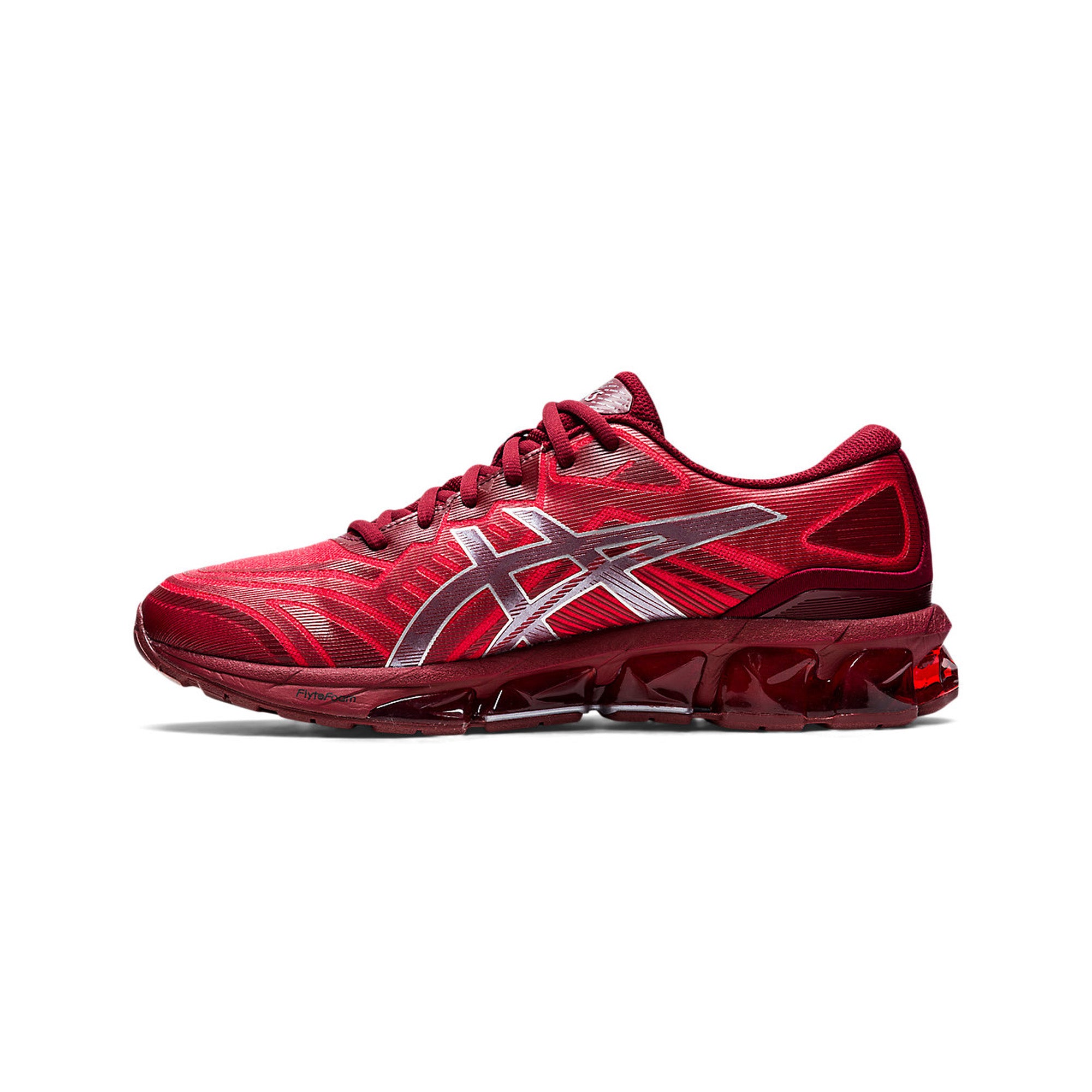 ASICS Gel Quantum 360 VII Knit Running Shoes for Men - Classic Red/Black | Comfortable Cushioned Sneakers for Jogging, Gym Workouts & Daily Walking