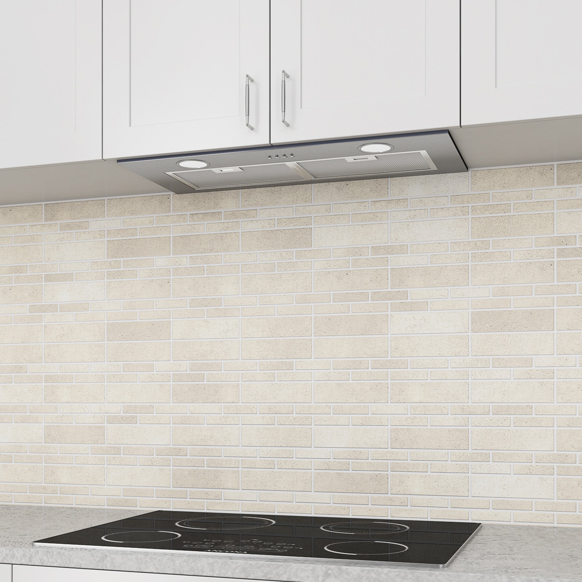 28 Inch Inserta Chef 600 CFM Ducted Insert Range Hood - Powerful Kitchen Ventilation for Gas Stoves & Cooking Areas
