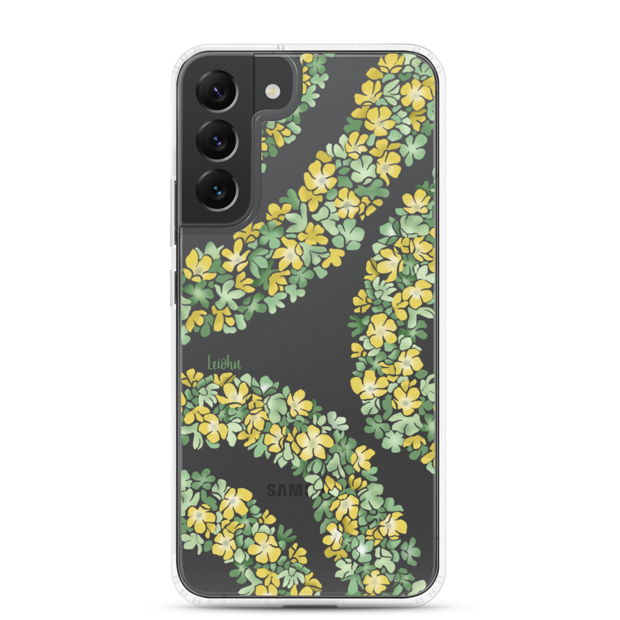 Double Pakalana Clear Case for Samsung Galaxy - Slim Protective Phone Cover for Everyday Use & Travel