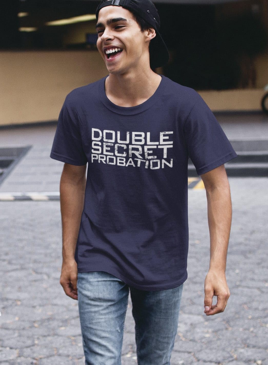 Animal House Classic Comedy Movie T-Shirt - Double Secret Probation Quote Tee for Fans | Perfect for Movie Nights & College Parties
