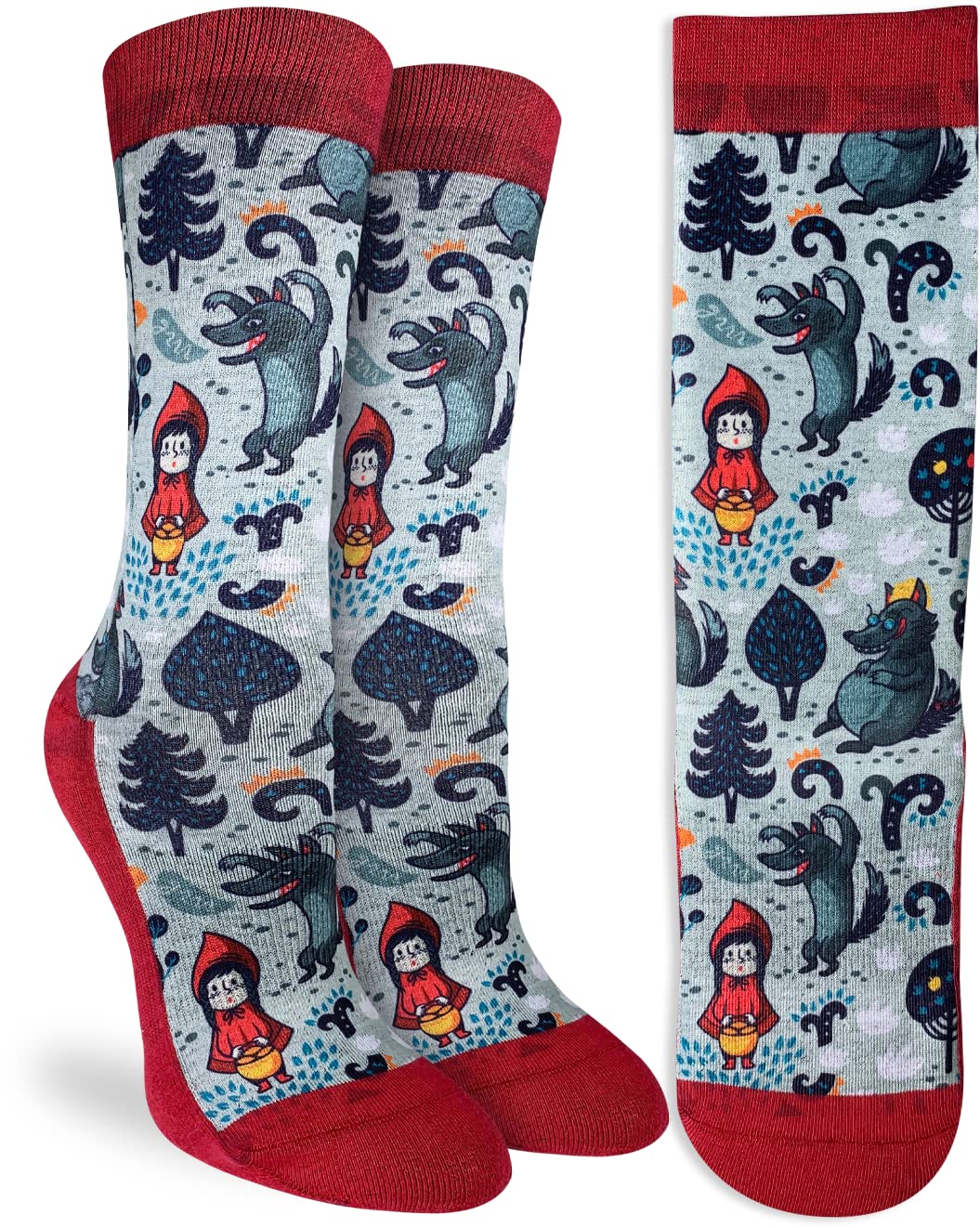 Good Luck Sock Women's Book Lover Socks - Novelty Literary Gift Socks for Readers & Writers - Perfect for Book Clubs, Reading Nooks & Bibliophile Gifts