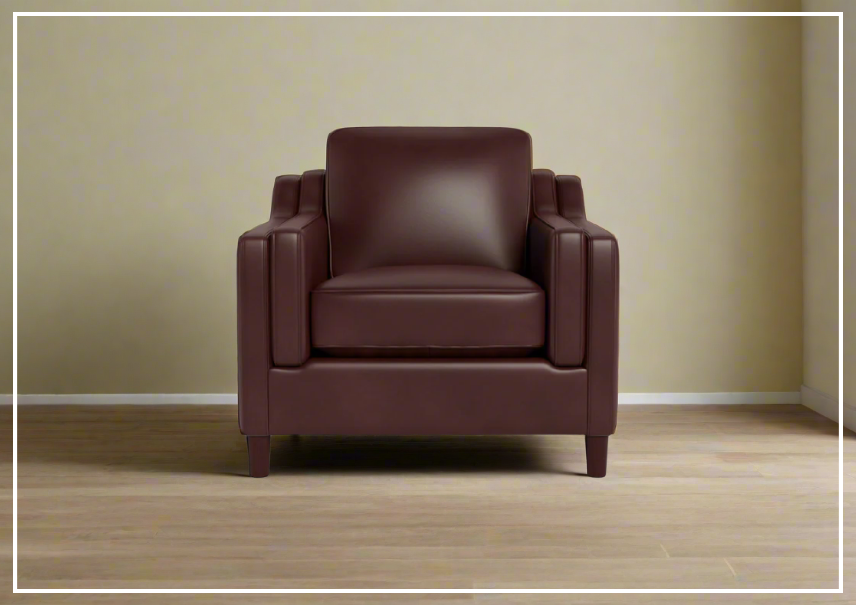 Premium Hydeline Bella Top Grain Leather Chair with Track Arms - Ergonomic Office Chair for Home & Executive Workspaces
