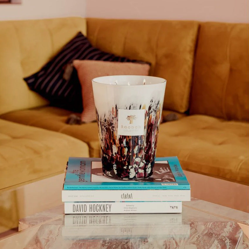 Baobab Collection Rainforest Tanjung Scented Candle - Luxury Home Fragrance for Relaxation & Aromatherapy | Perfect for Living Room, Bedroom & Spa Decor