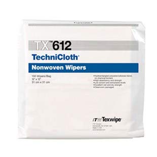 TechniCloth TX612 Cleanroom Wipes - 12