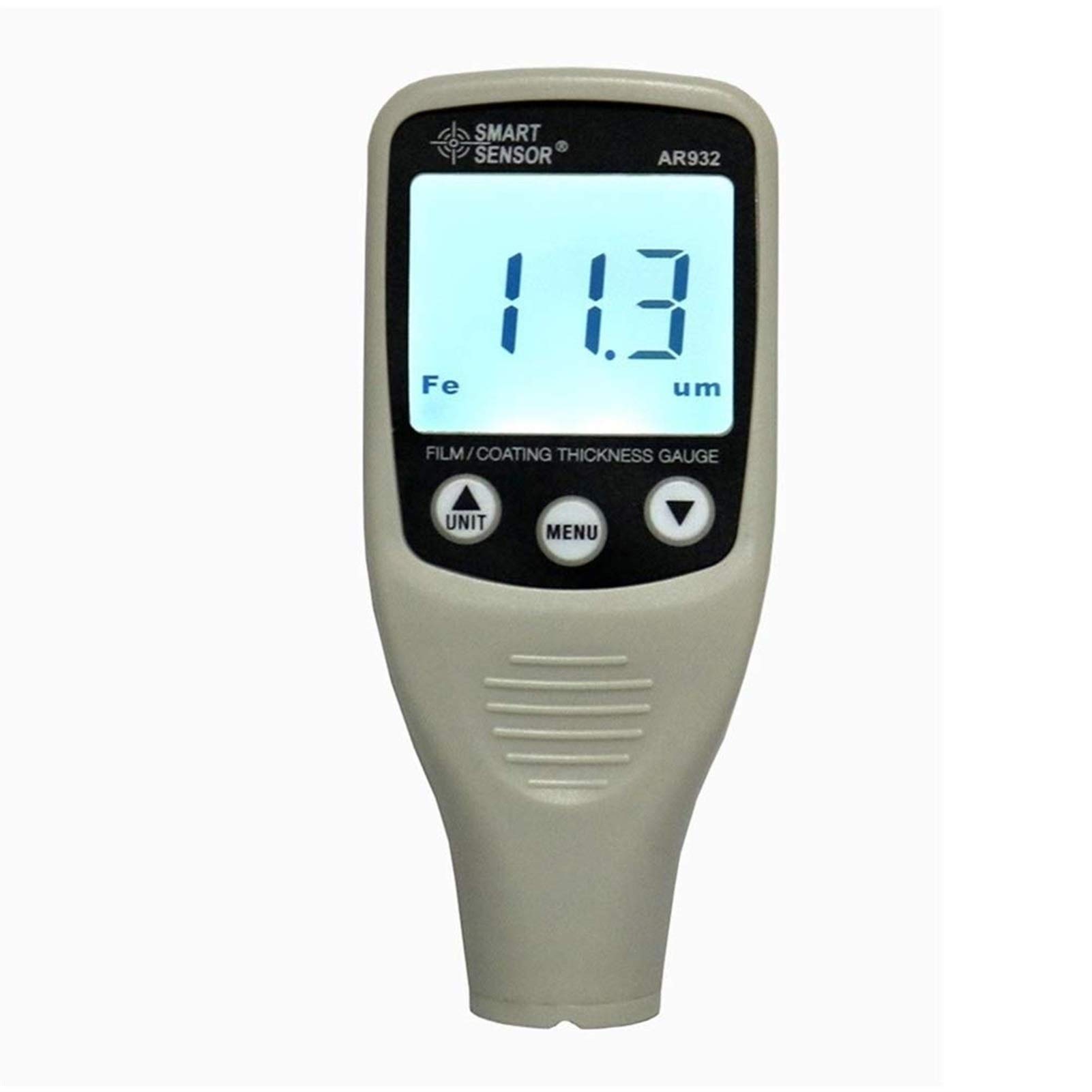 Digital Coating Thickness Gauge Meter 0-1700μm - Automotive Paint Thickness Tester with Built-in Probe for Car Refinishing & Industrial Coating Measurement | Perfect for Auto Body Shops, Quality Control & Metal Surface Inspection