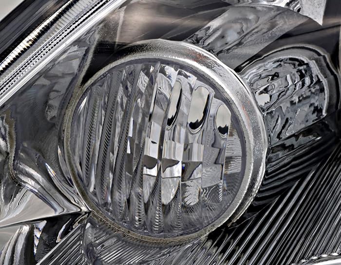 Honda CRV Headlights Replacement Set for 2007-2011 Models - Halogen Left & Right Lamps - Perfect for Night Driving & Foggy Conditions