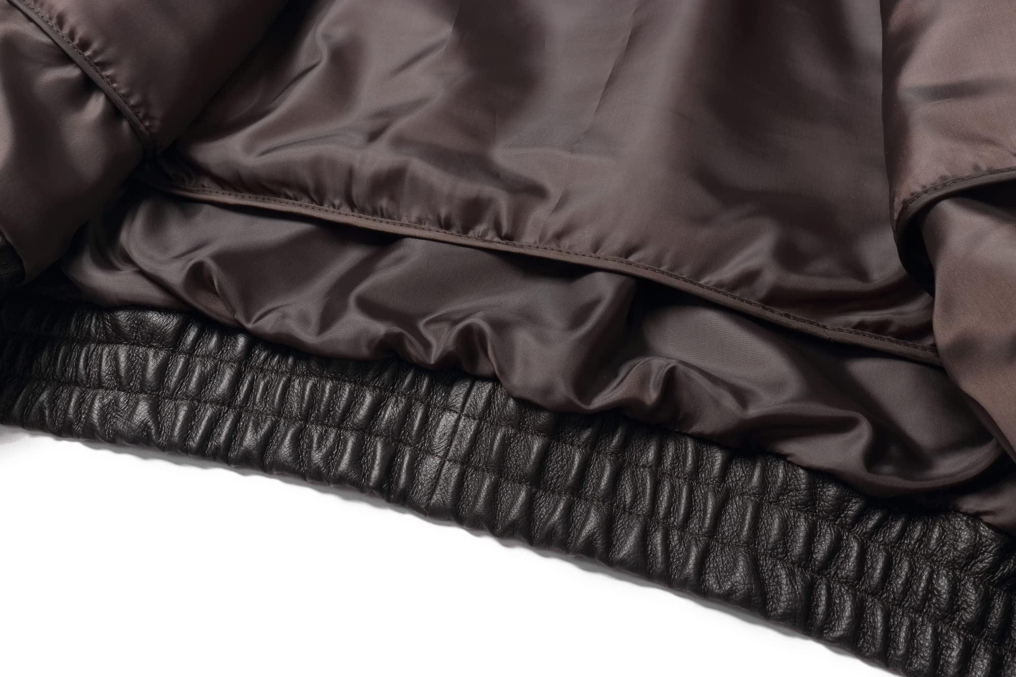 REED Men's American Style Bomber Jacket - Genuine Leather, Classic Aviator Design, Durable & Stylish - Perfect for Casual Wear, Motorcycle Riding & Outdoor Adventures