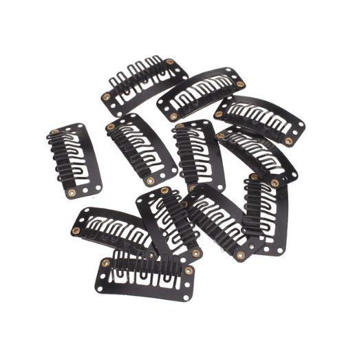Baal Patches Wigs Clips for Men & Women - 12 Pcs Set of Hair Extensions Accessories for Secure Styling - Perfect for Cosplay, Costumes, and Daily Hair Styling