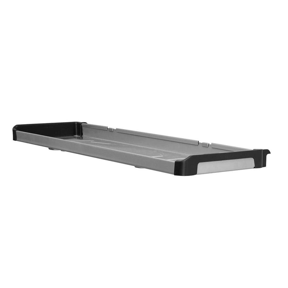 Rubbermaid FastTrack Rail Heavy Duty Large Shelf Organizer System - 50 lb Capacity for Garage, Laundry Room & Pantry Storage - Perfect for Cleaning Supplies, Garden Tools & Household Organization