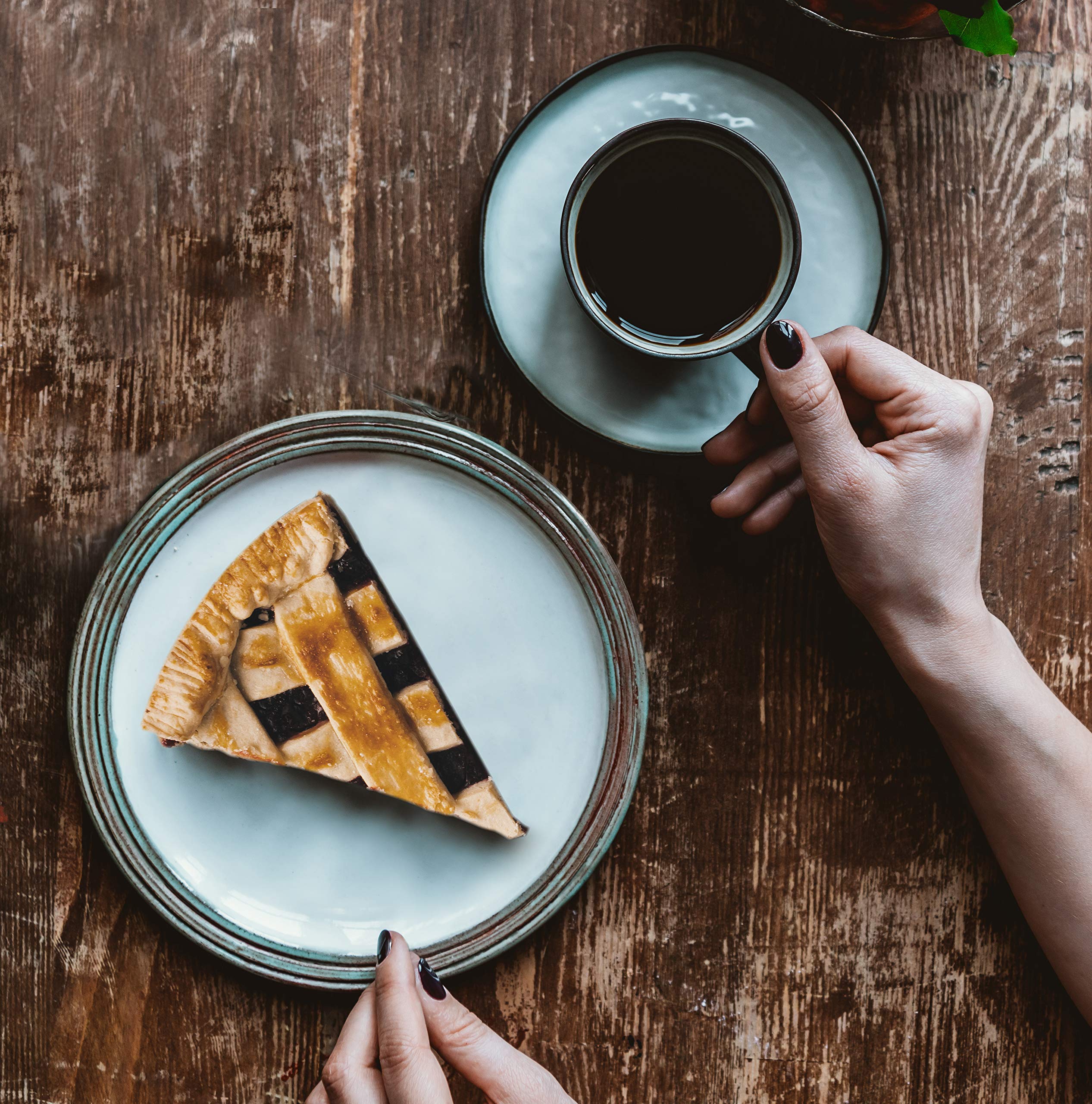 Blueberry Flavored Coffee K-Cups for Keurig - 40 Count | Slice Coffee Blueberry Pie Blend | Perfect for Breakfast, Office & Home Brewing