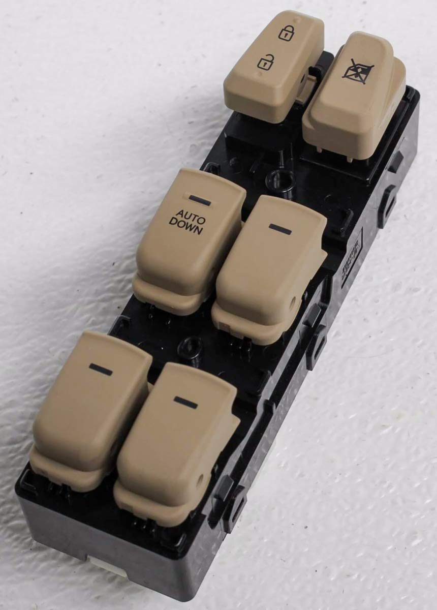 Genuine Hyundai 93570-3S000-YDA Power Window Master Switch Assembly - Replacement for Hyundai Vehicles - Perfect for Driver Side Window Control & Car Door Panel Installation