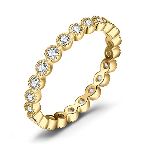 4-2 Yellow Gold Plated Infinity