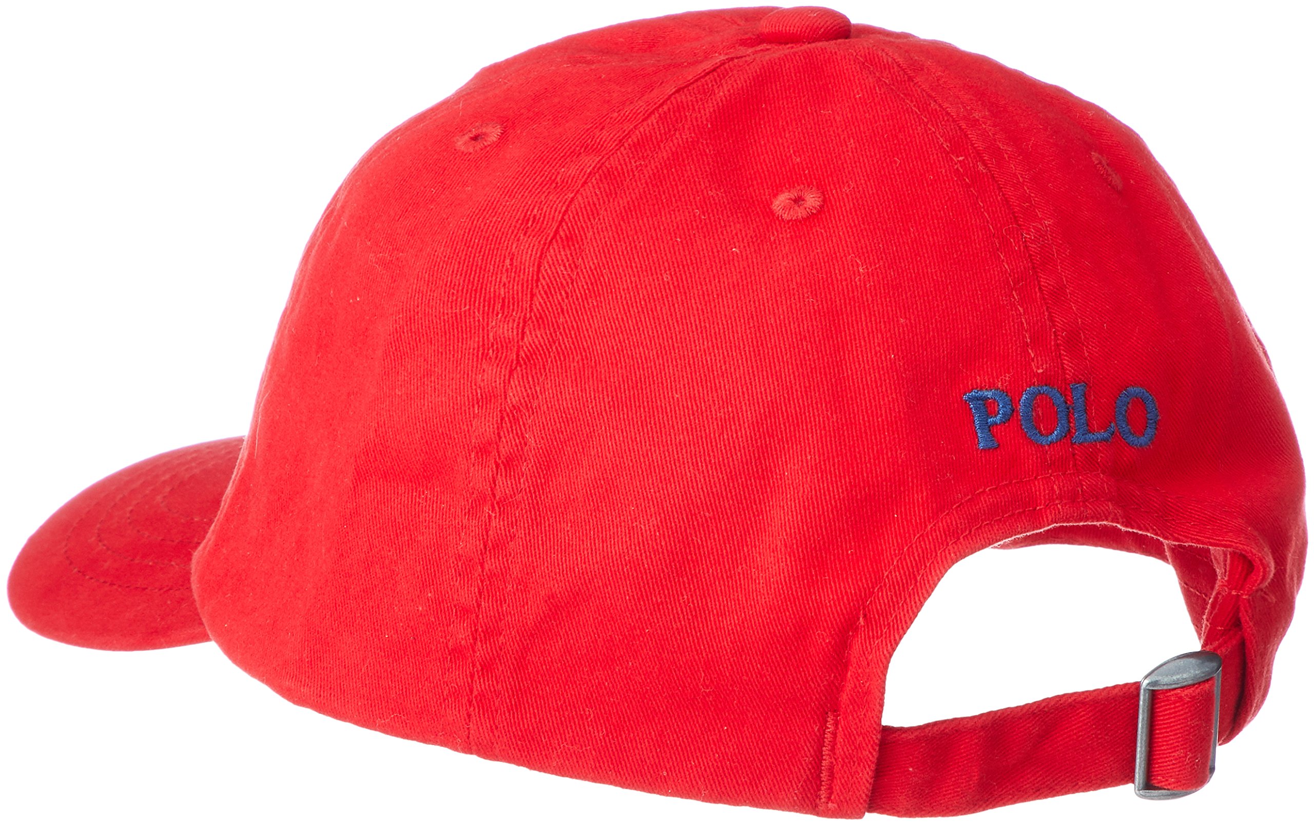 POLO RALPH LAUREN Boys' Cotton Chino Baseball Cap for Little Big Kids - Classic Adjustable Hat for School, Sports & Outdoor Activities