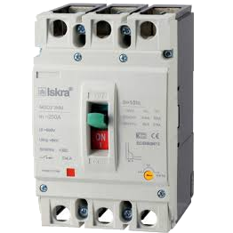 FGM6S 4P 160M 80A 4 Pole MCCB Circuit Breaker - 40 Amp, 400/690VAC, Thermal Adjustable Type, 36kA ICS - Ideal for Industrial Electrical Panels and Power Distribution Systems