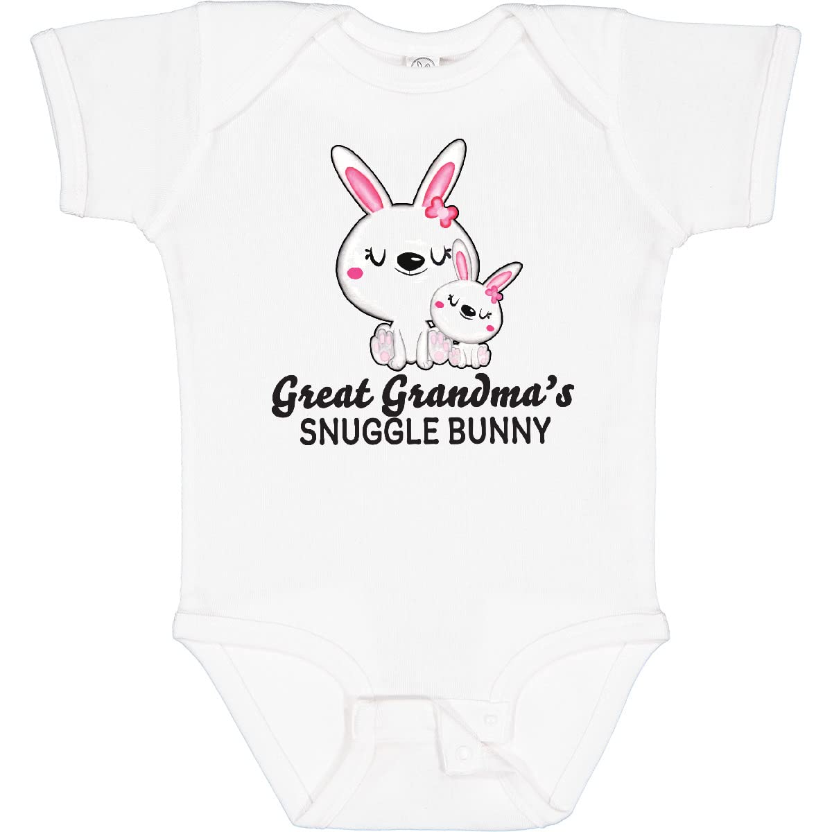 Inktastic Great Grandma's Snuggle Bunny Easter Baby Bodysuit - Cute Easter Outfit for Infants & Newborns - Perfect for Easter Photos, Family Gatherings & Holiday Celebrations