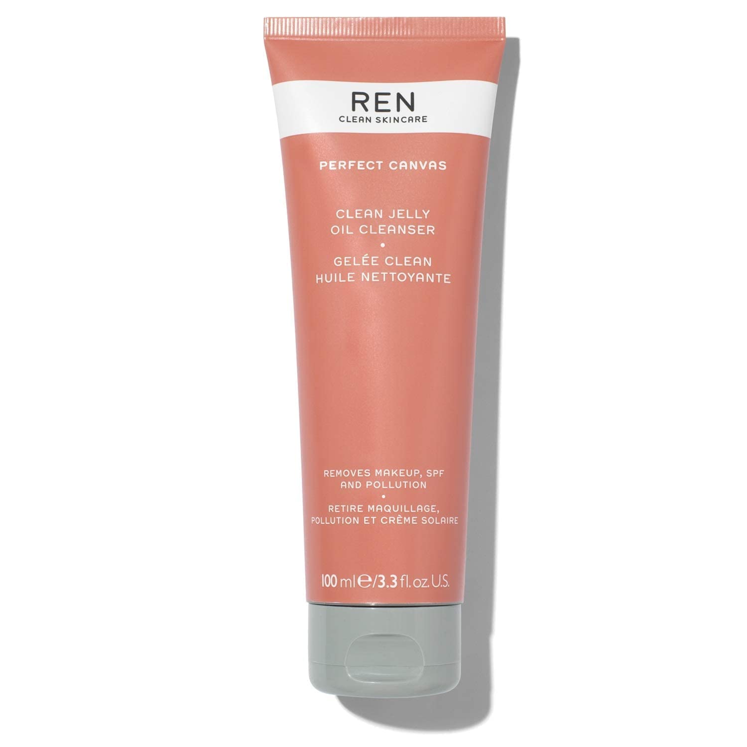 REN Clean Skincare Night Routine Set - Jelly Oil Cleanser & Evercalm Overnight Recovery Balm with Hydrating Omega 3 & 6 Antioxidants | Gentle Makeup Remover, Face Wash & Moisturizer for Dry & Sensitive Skin | Perfect for Evening Skincare & Post-Makeup Recovery
