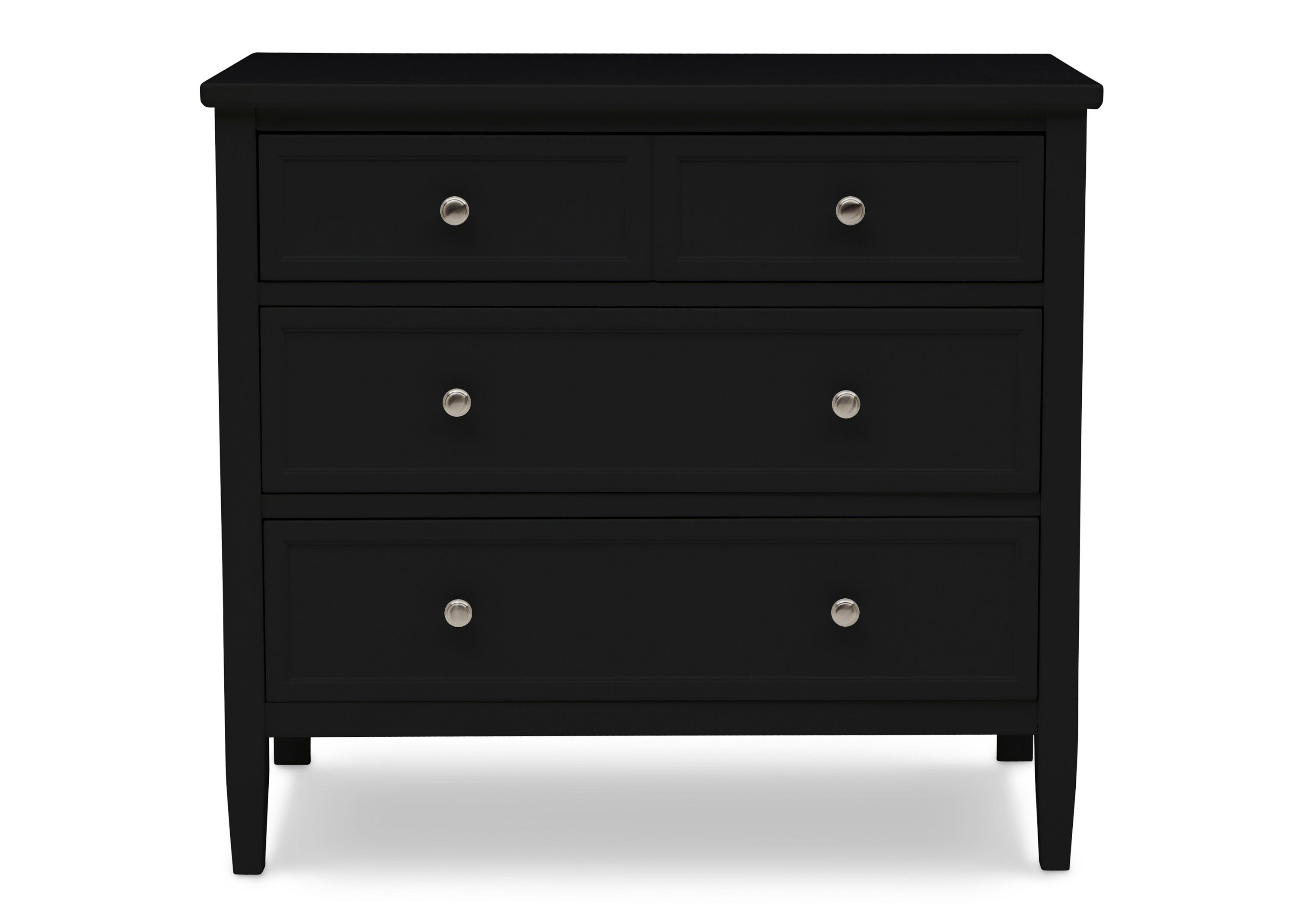 Epic 3 Drawer Dresser with Interlocking Drawers - Sturdy Wooden Chest of Drawers for Bedroom, Nursery & Closet Organization | Perfect for Home Storage & Space Saving