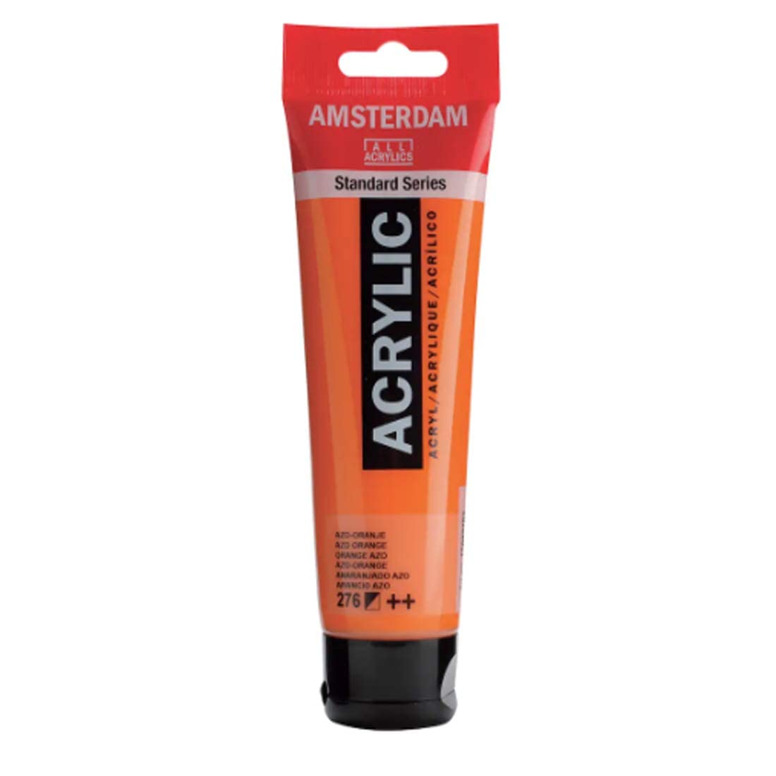 Amsterdam Standard Acrylic Paint - 120ml Tube (Pyrrole Red) | Professional Artist Quality for Canvas Painting, DIY Crafts & Home Decor
