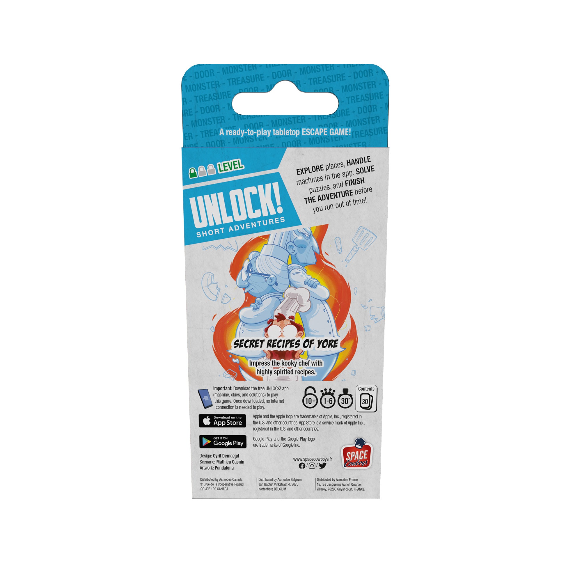 UNLOCK! Short: Secret Recipes of Yore - Fun Family Board Game for Game Nights & Parties