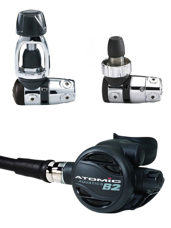 Atomic Aquatics B2 Scuba Diving Regulators - Professional Grade Underwater Breathing Equipment for Ocean Exploration and Dive Adventures