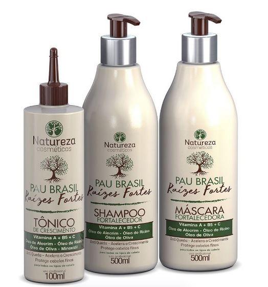 Brazilwood Roots Hair Growth Serum - Anti-Fall & Strengthening Treatment for Healthy Hair - Natural Hair Care for Thicker, Fuller Hair - Perfect for Daily Use & Damaged Hair Repair