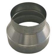Ductmate 12x10 Inch Diameter, 26 Gauge Snap Pipe Reducer - GRR12P10PGA26 (Pack of 2) for HVAC Ductwork and Ventilation Systems